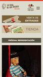 Mobile Screenshot of lacasadelostiteres.com